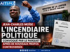 Jean-Charles Moïse៖ អ្នកដុតនយោបាយត្រូវបានកោះហៅដោយការិយាល័យរដ្ឋអាជ្ញាសាធារណៈបន្ទាប់ពីមានសេចក្តីថ្លែងការណ៍ចម្រូងចម្រាសថ្មី។ ព័ត៌មានចុងក្រោយពីប្រទេសហៃទី៖ នយោបាយ សន្តិសុខ សេដ្ឋកិច្ច វប្បធម៌។