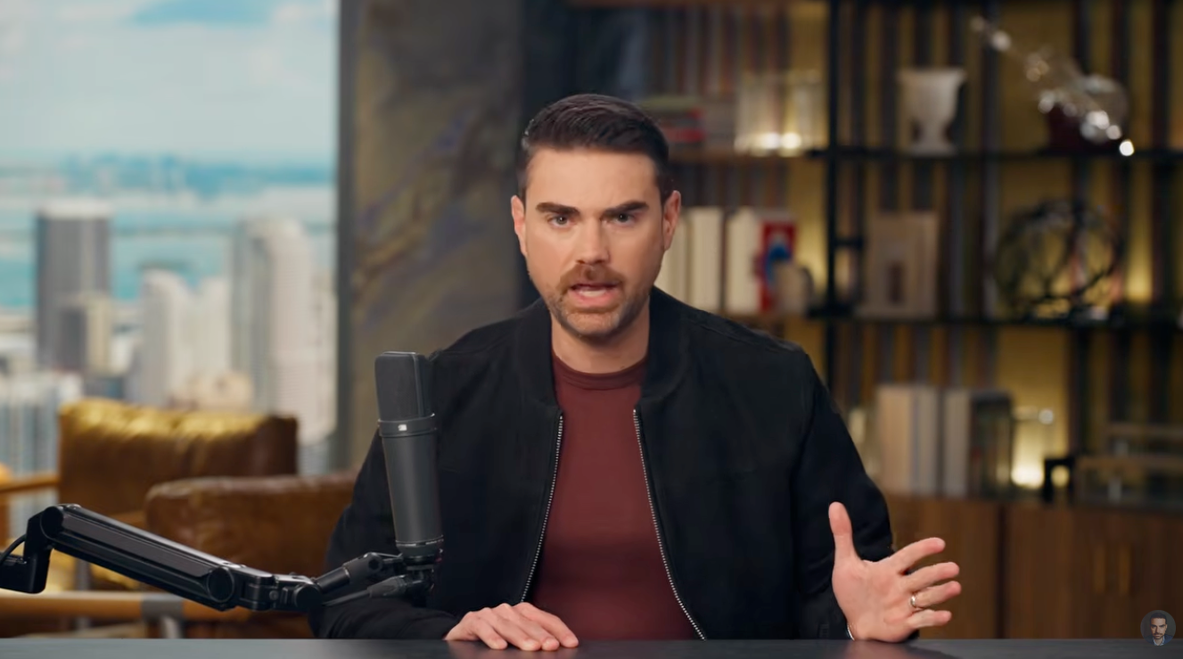 Ben Shapiro និយាយថានៅលើមាត្រដ្ឋានពីមួយទៅដប់