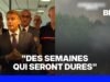 Emmanuel Macron អំពាវនាវឱ្យមាន “ការខ្ជាប់ខ្ជួន” នៅចំពោះមុខ “សប្តាហ៍ខាងមុខនេះ” ដែលនឹង “តឹងតែង”