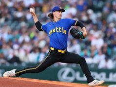 Bryce Miller កីឡាករ Mariners ចូលទៅក្នុងវគ្គទី 7 ដោយគ្មានអ្នកវាយបកប្រឆាំងនឹង Angels