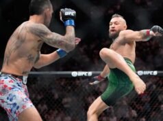 Conor McGregor របួសជង្គង់ដំបូង ហើយចាញ់ Max Holloway នៅ UFC 329