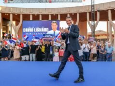 David Lisnard ចាប់ផ្តើមយុទ្ធនាការប្រធានាធិបតីរបស់គាត់នៅ Saint-Raphaël