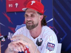 Bryce Harper និយាយថា FanDuel បានប្រើវីដេអូ cameo របស់គាត់ជារង្វាន់ VIP ដោយគ្មានការយល់ព្រមក្នុងករណីអ្នកលេងម្នាក់