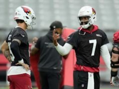 Jacoby Brissett យល់ព្រមលើកិច្ចព្រមព្រៀង 1 ឆ្នាំដែលបានកែប្រែជាមួយ Cardinals ហើយទំនងជាសប្តាហ៍ទី 1