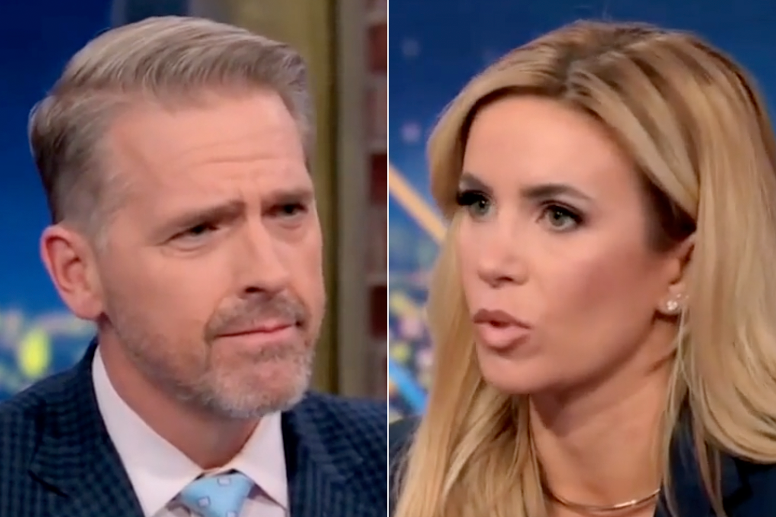 បណ្ឌិតសភាសាធារណៈរដ្ឋ Scott Jennings និង Caroline Sunshine ជជែកវែកញែកអំពីសង្រ្គាមអ៊ីរ៉ង់កំឡុងពេលពិភាក្សាលើក្រុម CNN