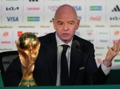 Infantino របស់ FIFA ផ្តោតលើអ្នករិះគន់ដែលគាត់និយាយថាកំពុងផ្សព្វផ្សាយ “ការស្អប់ខ្ពើមនិងពាក្យចចាមអារ៉ាមមិនពិត” អំពីការប្រកួតបាល់ទាត់ពិភពលោក