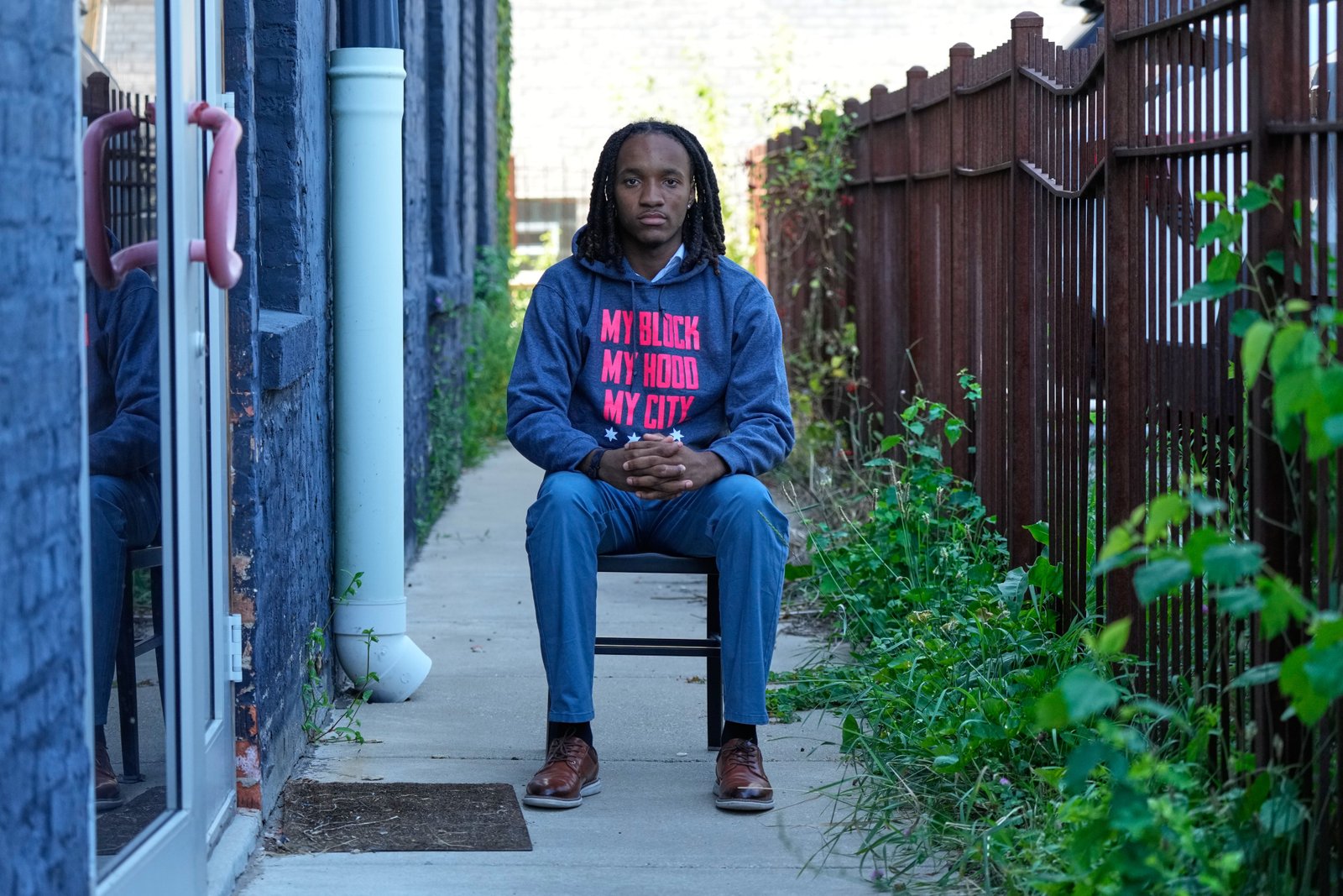 Damarion Spann ថតរូបភាពនៅទីក្រុង Chicago