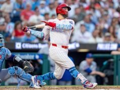 Kyle Schwarber នៃម្ចាស់ផ្ទះ Phillies នឹងដឹកនាំផ្លូវសម្រាប់ NL នៅក្នុងហ្គេម All-Star
