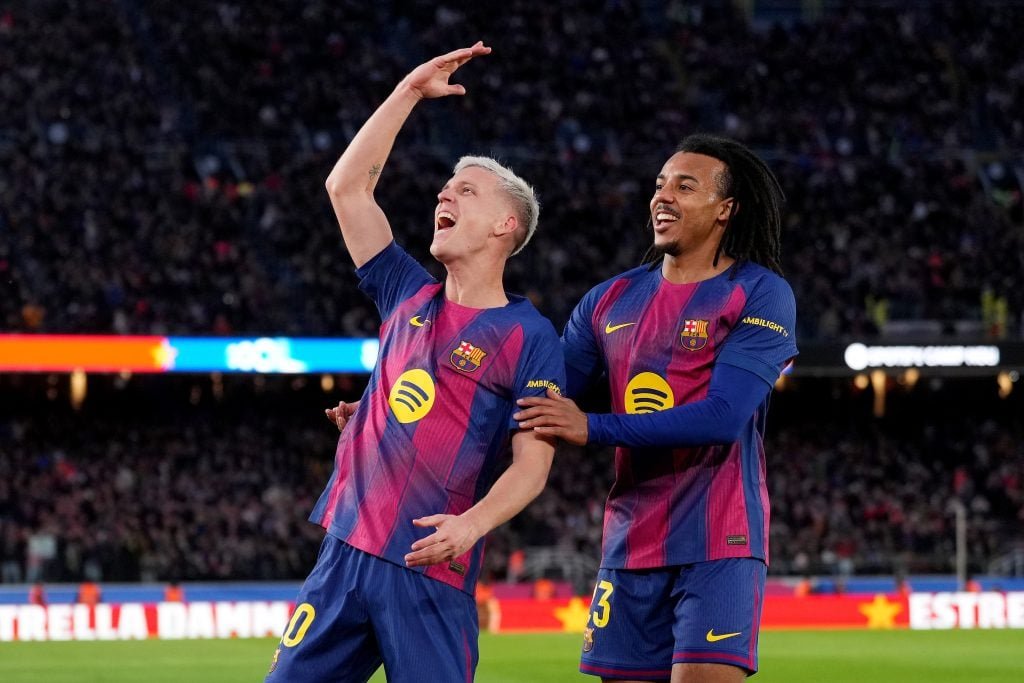 Dani Olmo និង Jules Kounde មកពី FC Barcelona