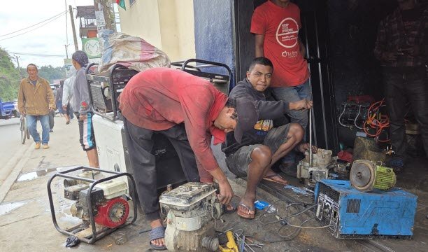 ក្រុមហ៊ុនជួសជុលម៉ាស៊ីនភ្លើងមានតម្រូវការខ្ពស់។ រូបថត EBRA / Luc Chaillot