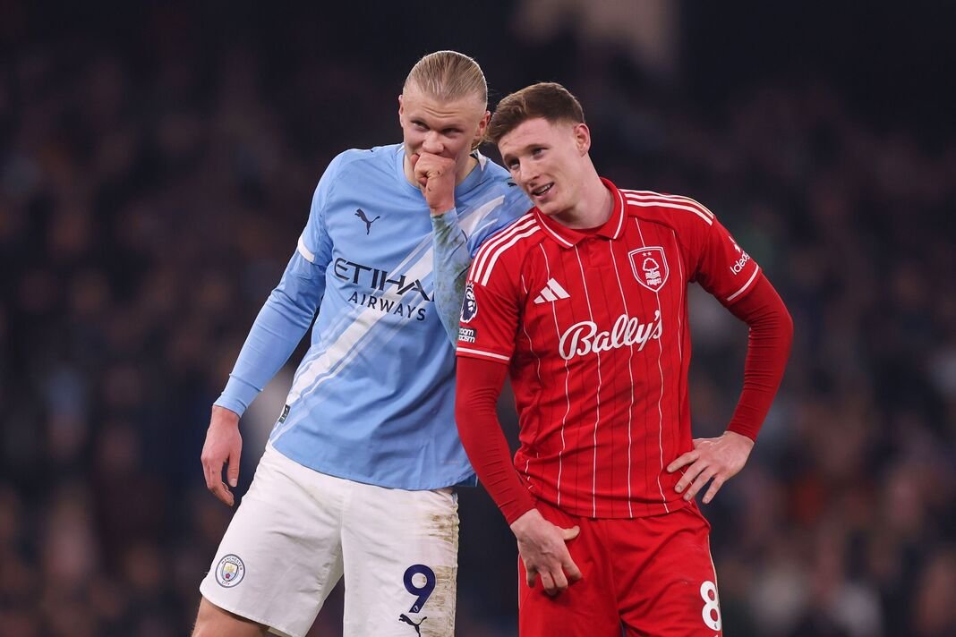 Manchester City ទល់នឹង Nottingham Forest - Premier League Manchester City ទល់នឹង Nottingham Forest - Premier League