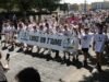 White March នៅទីក្រុង Carcassonne ដើម្បីជាកិត្តិយសដល់ក្មេងជំទង់អាយុ 17 ឆ្នាំដែលត្រូវបានសម្លាប់នៅក្នុងការវាយឆ្មក់